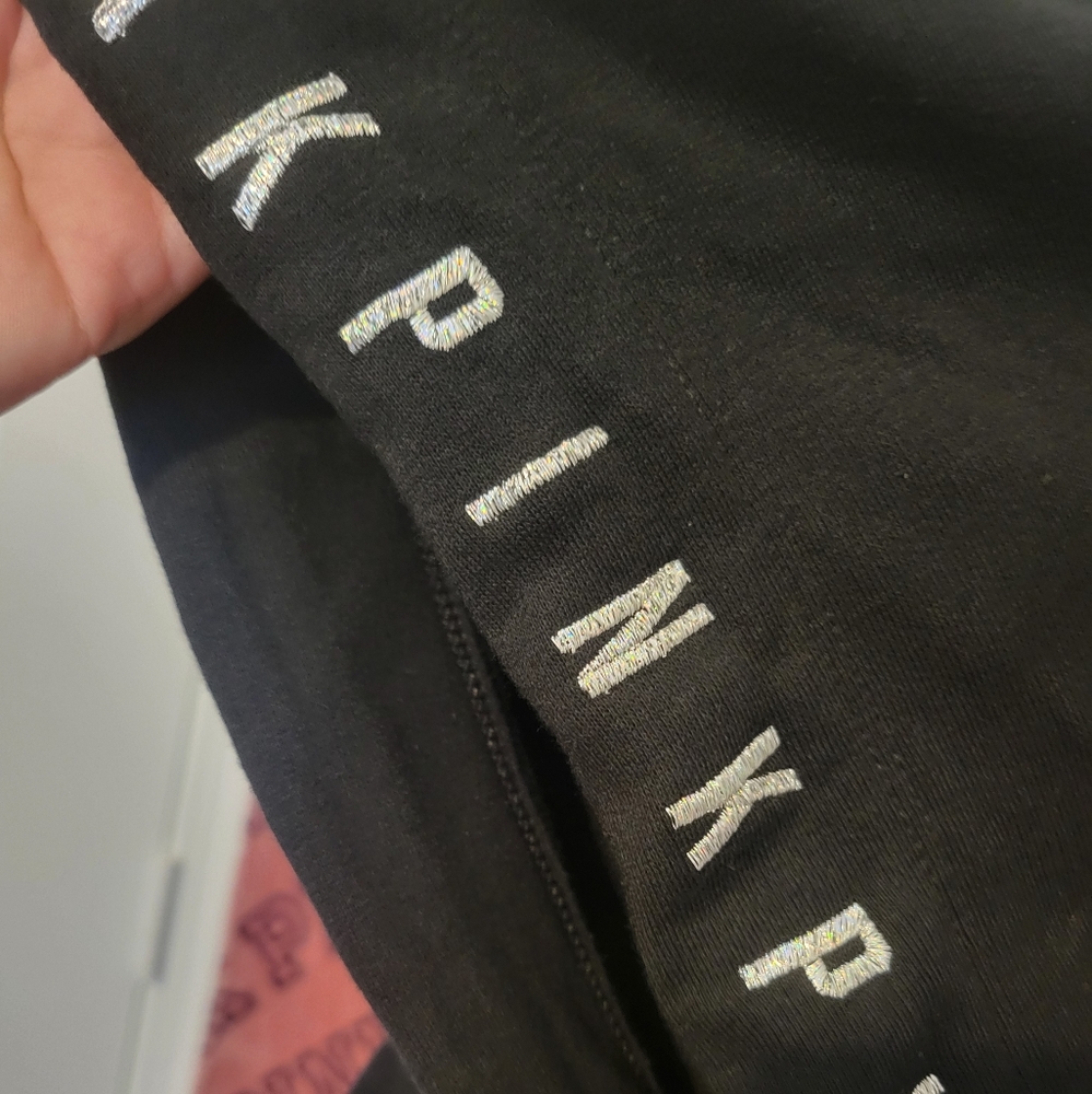 VS PINK WATERCOLOR BLING HOODIE - Picture 6 of 10